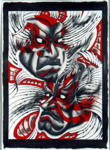 Samurai heads 2 - Gabriel Atés