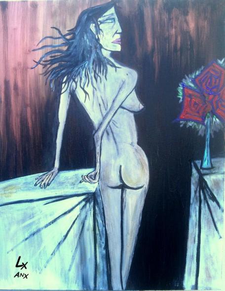La statue d'onyx rose - Lx Artiste