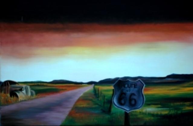 Route 66 - Peter Seminck - Click to enlarge