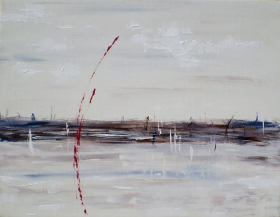 Marais sous la brume - Judith Cameron