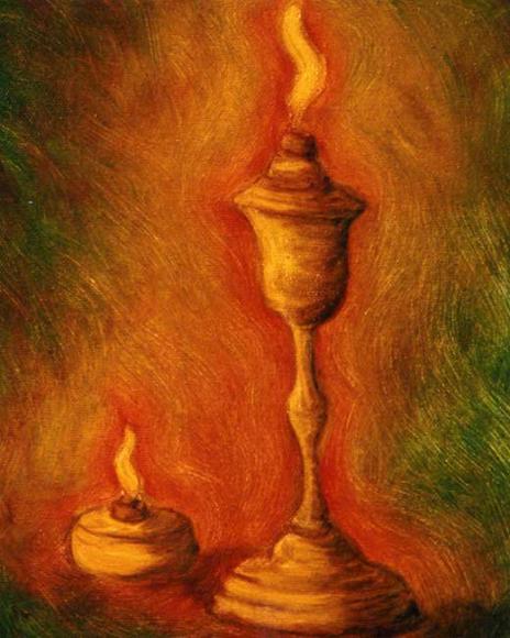 Lampes à huile - Jean-Xavier Combe