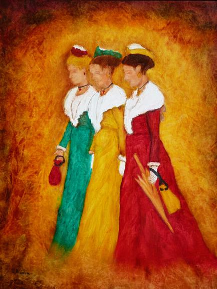 Les trois grâces - Jean-Xavier Combe