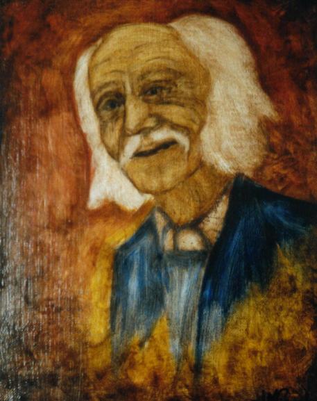 Vieillard à Lagnes - Jean-Xavier Combe