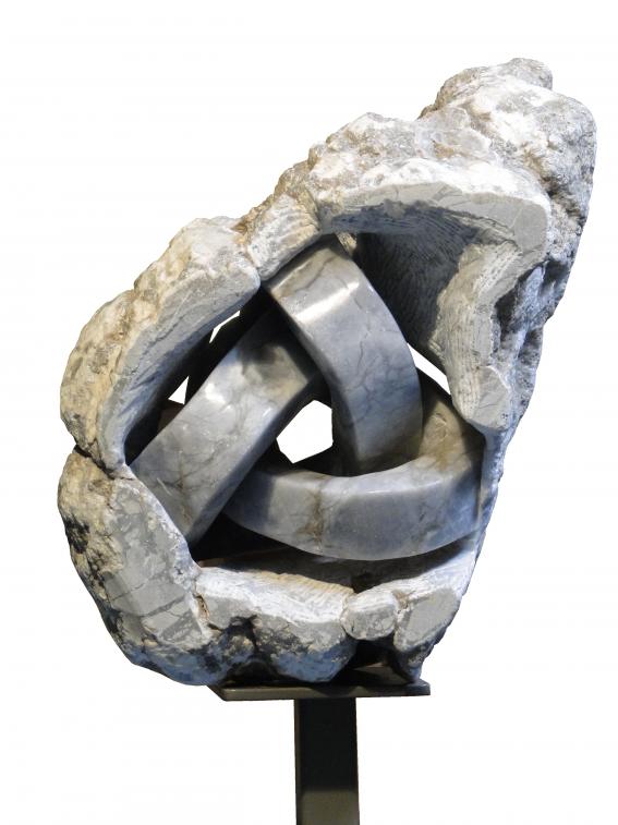 Trefoil after Escher 2 - Karel Vreeburg