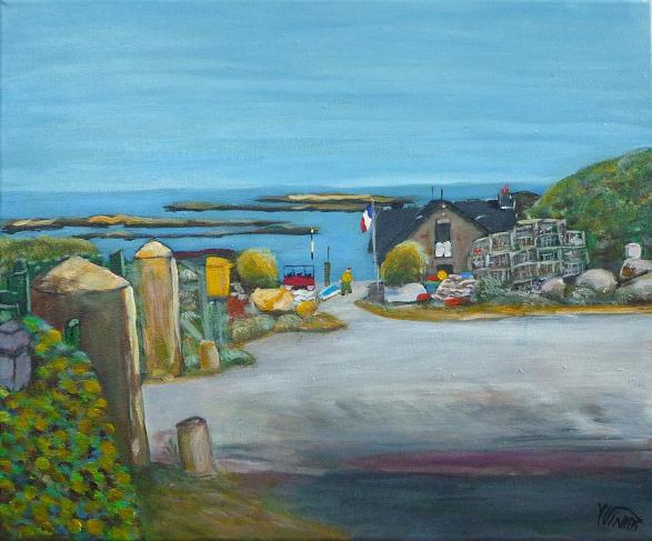 La Calle à Chausey - Yves Vinhas - Click to enlarge