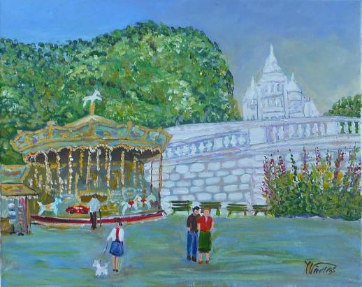 Manège au Sacré Cœur - Yves Vinhas