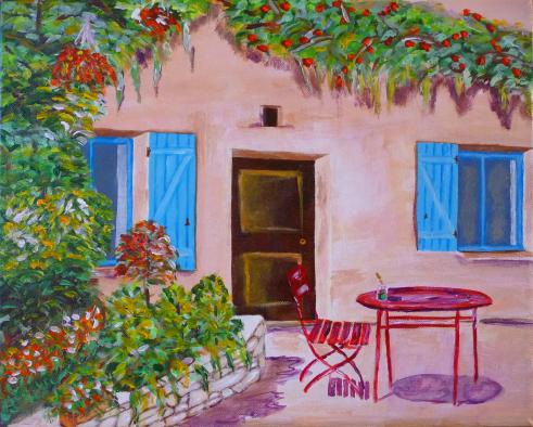 La Terrasse Fleurie - Yves Vinhas
