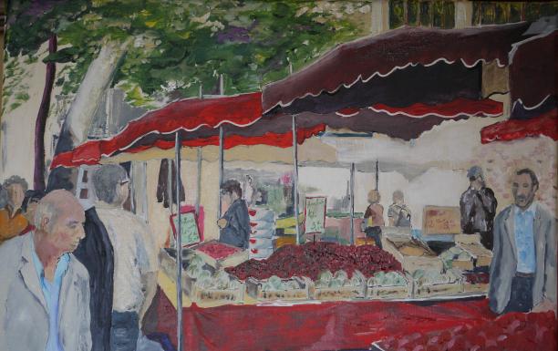 Marché de Troyes - Gérard Duchêne - Click to enlarge