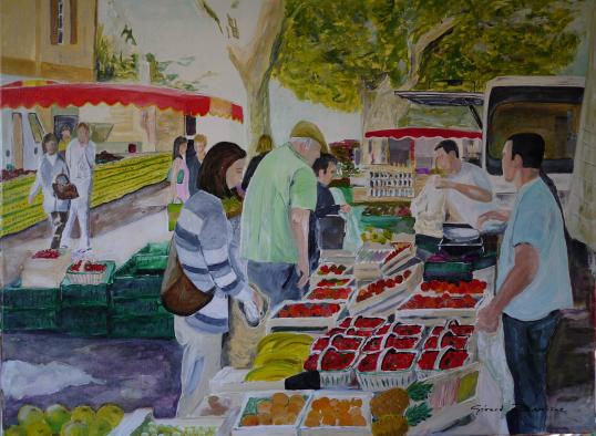Marché provençal - Gérard Duchêne