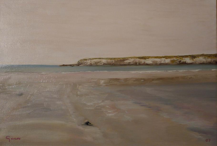Plage à marée basse - Gérard Duchêne - Click to enlarge