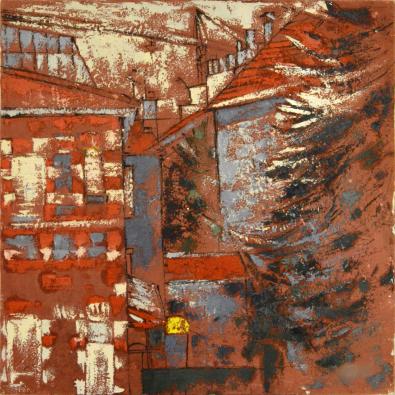 Vue de l'Atelier2, Hiver - Geneviève Normand