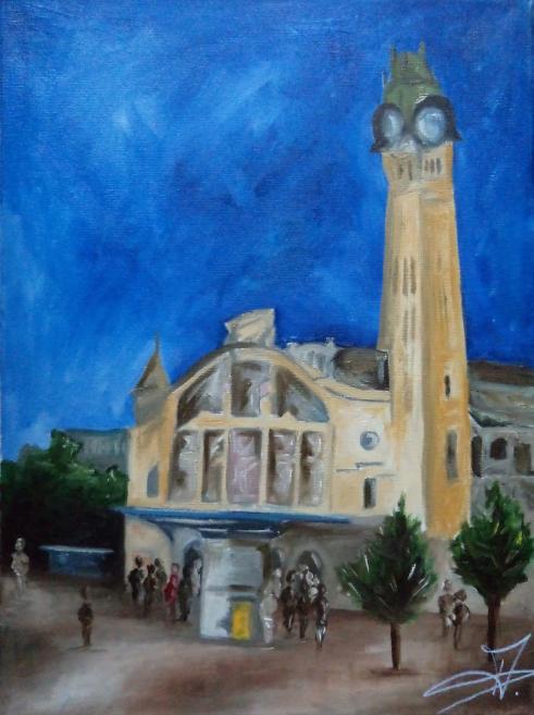 La gare de coté - Melanie Deneuve