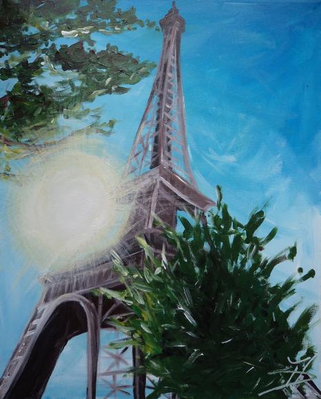 Tour eiffel éblouie - Melanie Deneuve