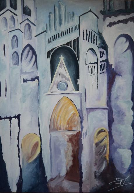 Cathédrale d'aube - Melanie Deneuve