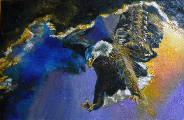 L'aigle - Catherine Bisson-Sérian - Click to enlarge