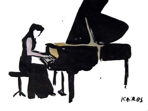 La Pianiste - Jean-Marie Roudier