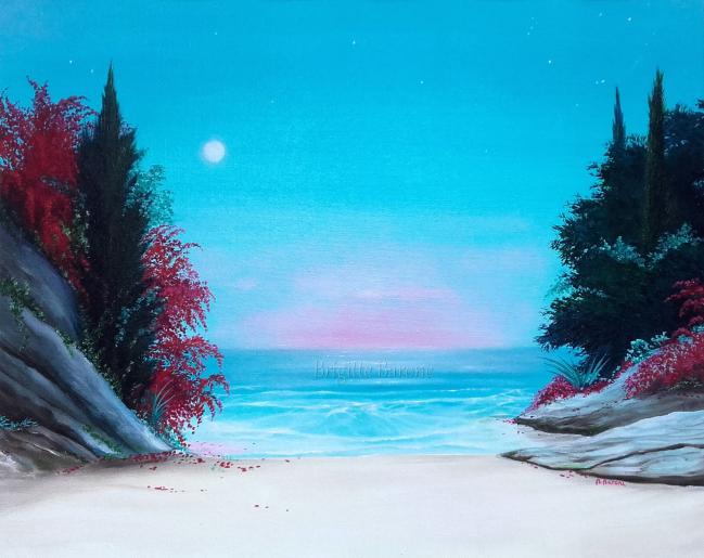 Turquoise wave - Brigitte Barone - Click to enlarge