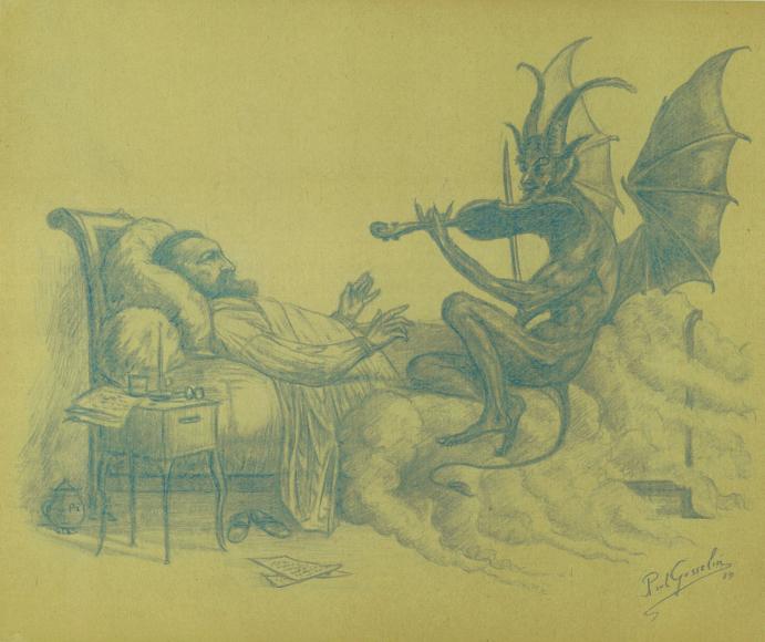 Peter Benoit and the musical devil - Paul Gosselin - Click to enlarge