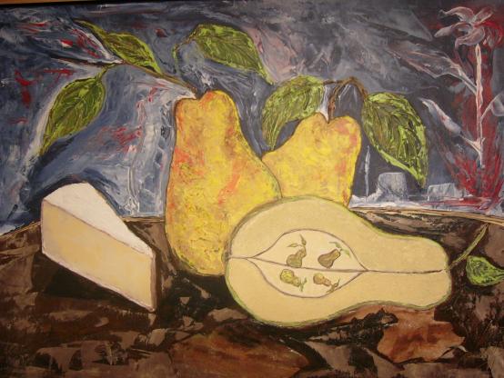 Poires et brie - Patrick Gignac