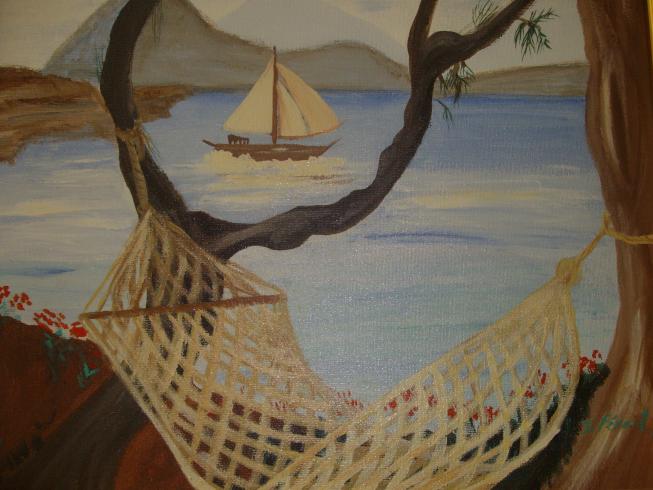 Sieste en bord de mer - Florence Feraud-Aiglin - Click to enlarge