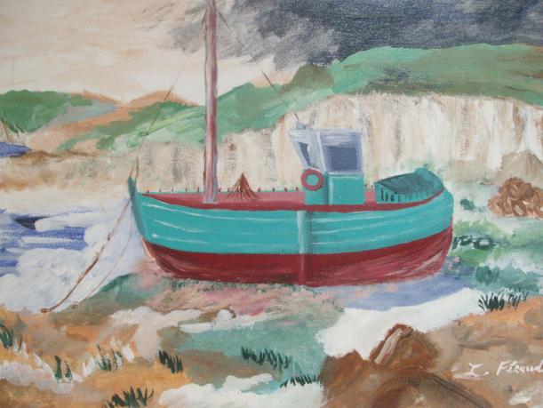 Plage Bretonne - Florence Feraud-Aiglin - Cliquer pour afficher en grand