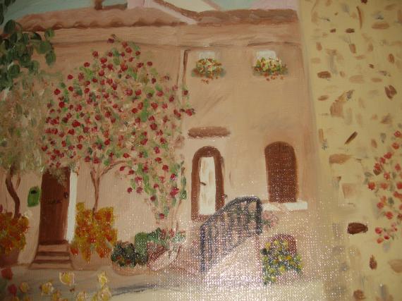 Une ruelle en Provence - Florence Feraud-Aiglin