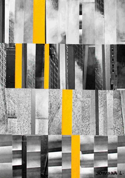 City 1 : yellow touch - Johanna L.