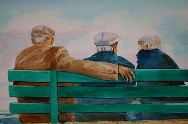 Vieux Professeurs - Alain Godbout - Cliquer pour afficher en grand