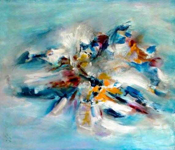 Abstrait 1 - Daniele Quemerais Giraud