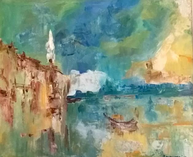 Venise - Daniele Quemerais Giraud - Cliquer pour afficher en grand
