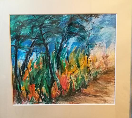 Forêt en feu - Daniele Quemerais Giraud