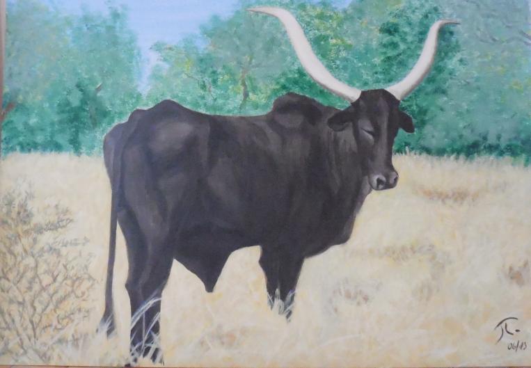 Taureau - Jocelyne Thibault - Cliquer pour afficher en grand