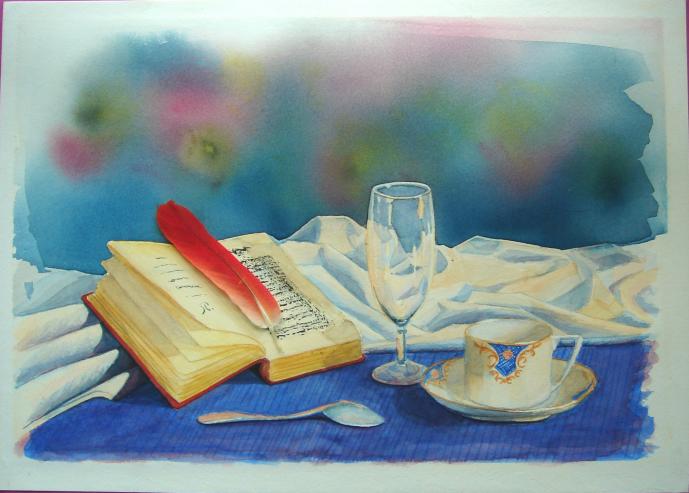 Moment de détente - Jocelyne Thibault - Cliquer pour afficher en grand