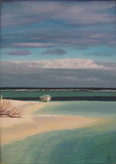 Plage en Nouvelle Calédonie - Jocelyne Thibault