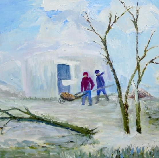 Neiges et frimas - Georgette Gerbaud
