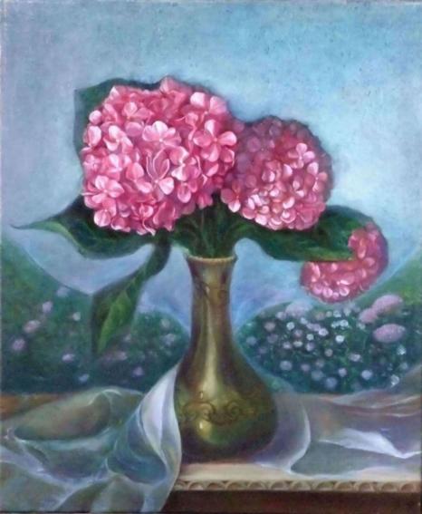 Hortensia rose - Etsuko Migii