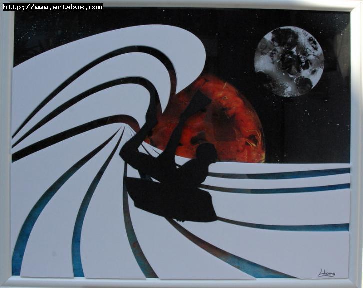 Surfing is magic 2 - Gildas Durand - Cliquer pour afficher en grand
