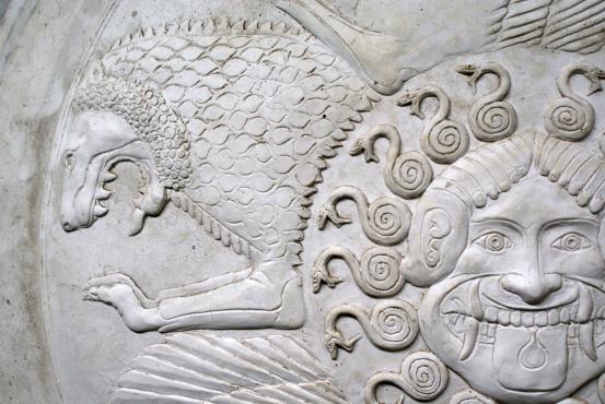 Shield of Athena-detail - Dimitris Giotakis