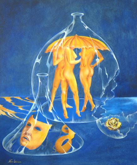 in the large bottle - Nino Scimeca