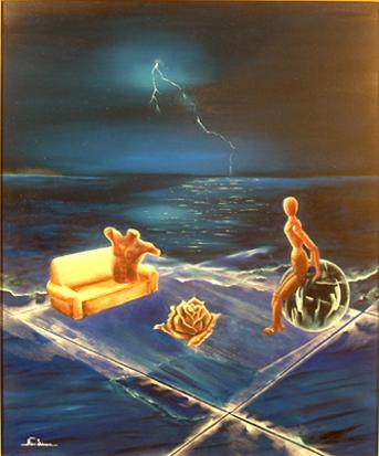 terrace at sea - Nino Scimeca