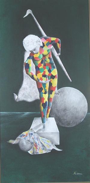 harlequin greeteng - Nino Scimeca