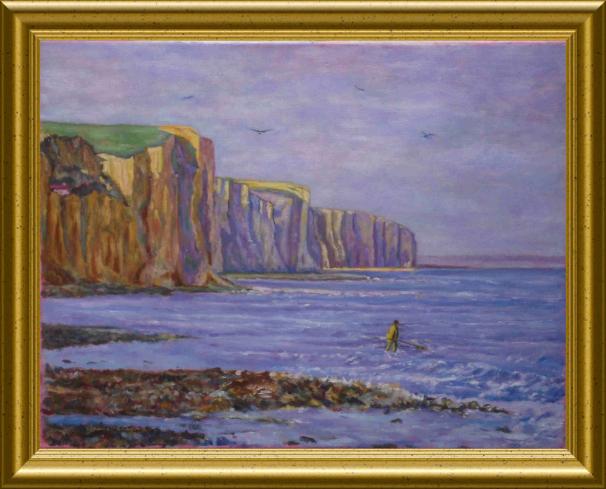 Les falaises d'Ault - Claude Chapoix - Cliquer pour afficher en grand
