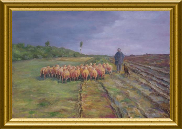 Baie de Somme-Retour au bercail. - Claude Chapoix - Cliquer pour afficher en grand