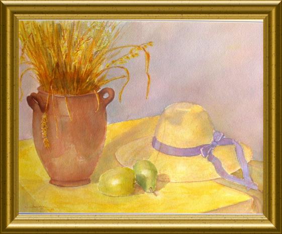 Le chapeu de paille de Mamé. - Claude Chapoix