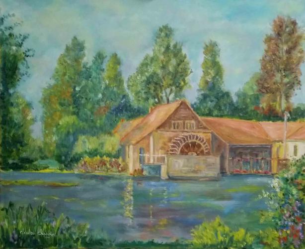 Maintenay, le moulin sur l'Authie - Claude Chapoix - Click to enlarge