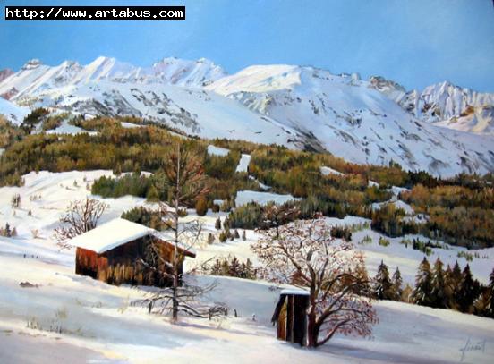 CROISSE BAULET EN HIVER - Emmanuelle Lenault