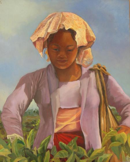 LA CUEILLETTE DU THE - Emmanuelle Lenault