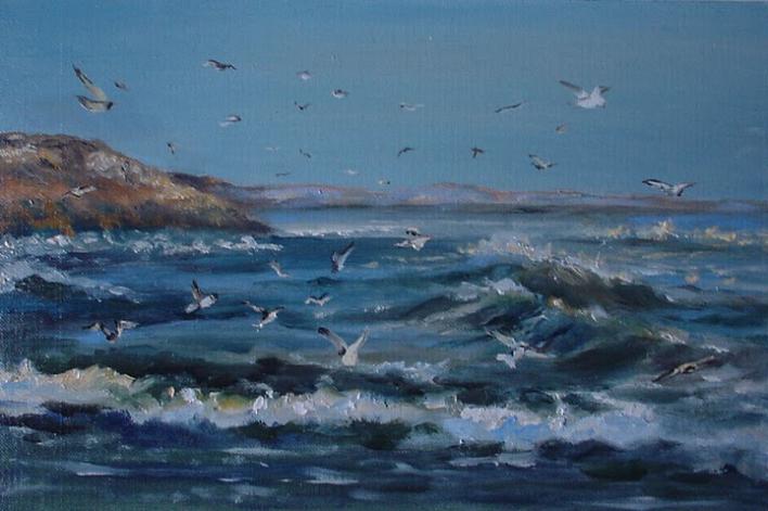 LE BALET DES MOUETTES - Emmanuelle Lenault - Click to enlarge