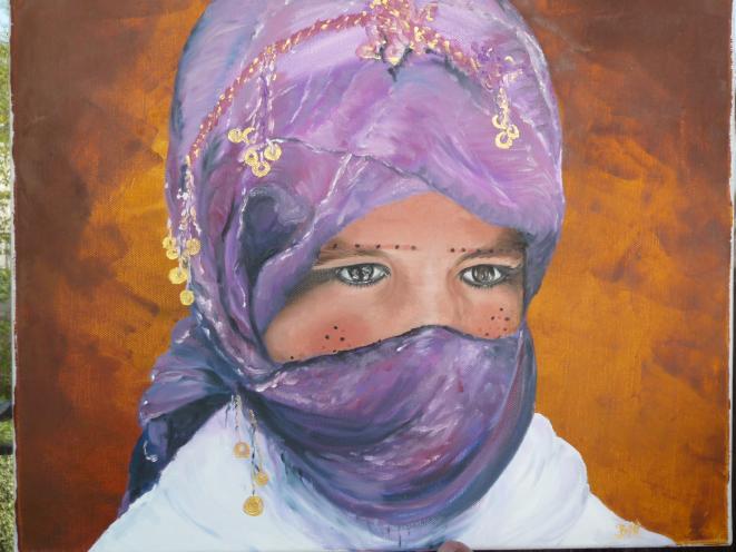 Paysanne Marocaine - Dominique Hutten - Click to enlarge