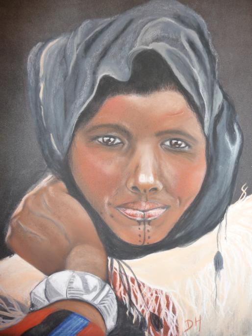 Femme Berbère - Dominique Hutten